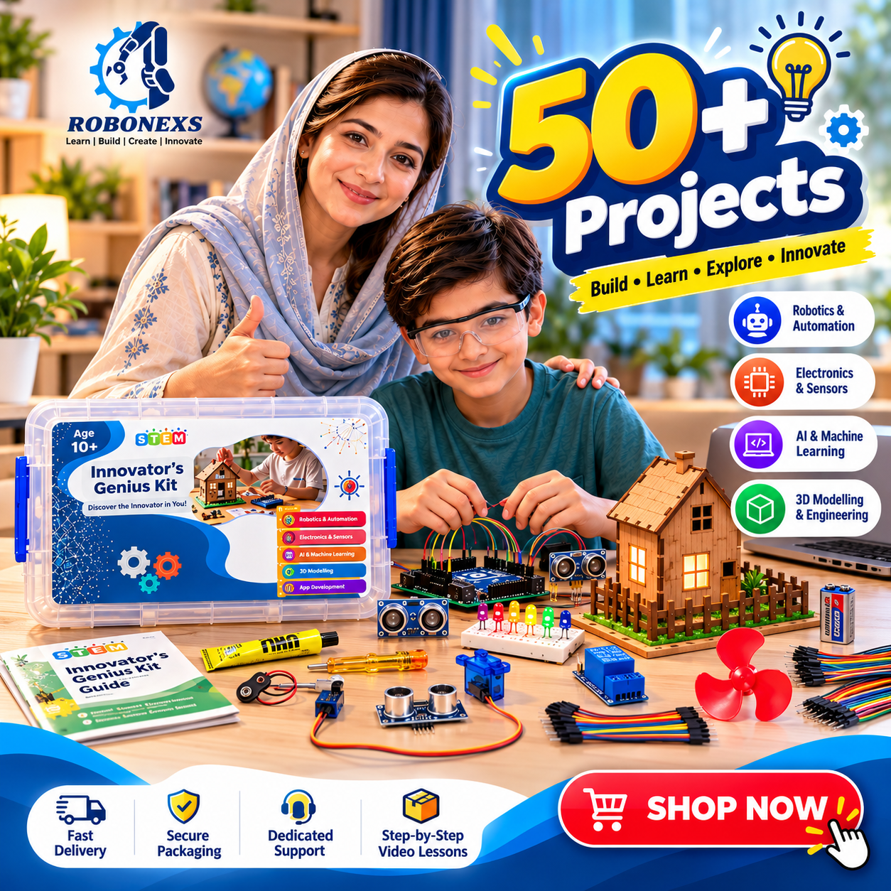 Innovators Genius Kit – Your Gateway to Innovation – Robonexs ...