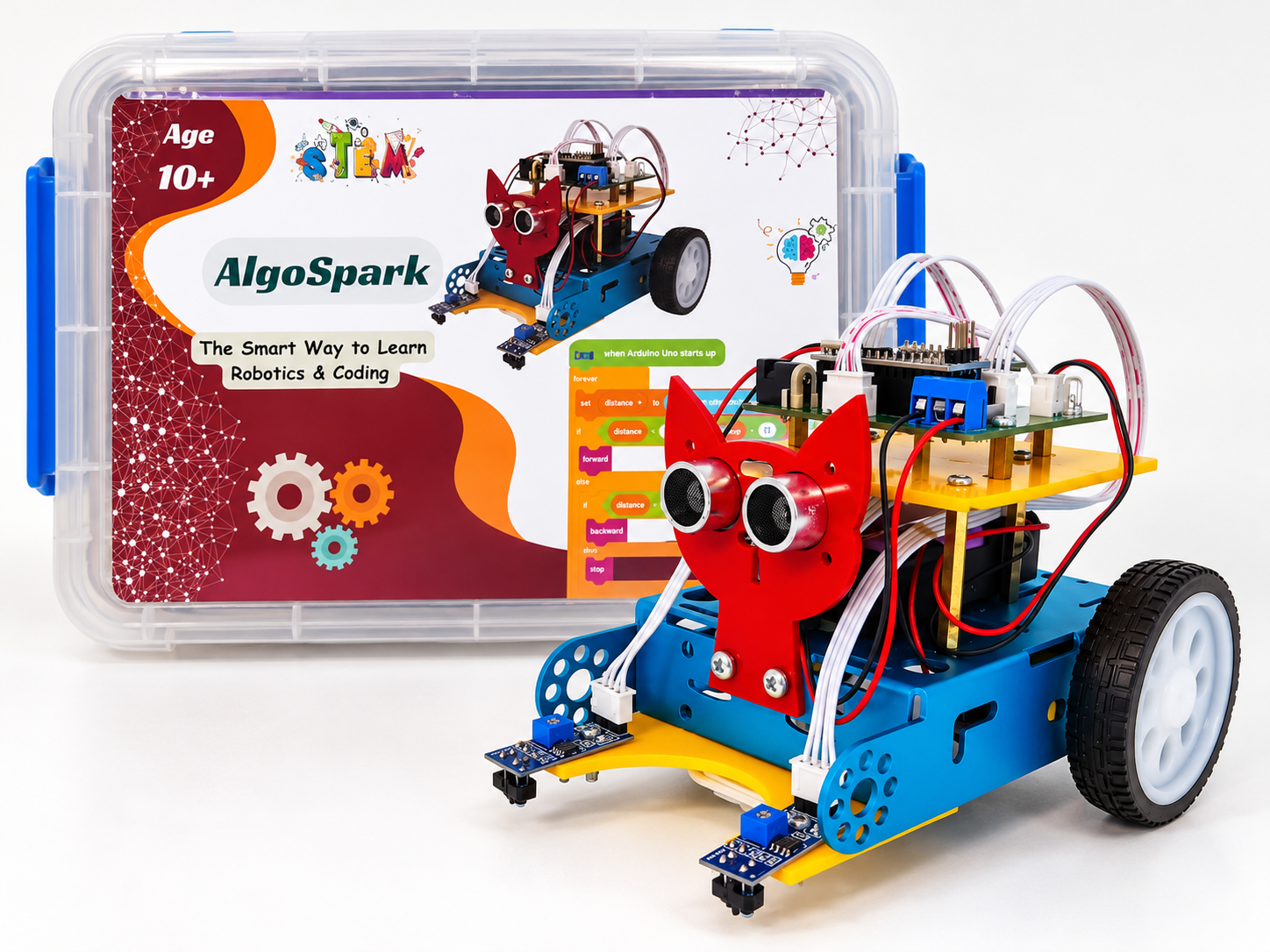 AlgoSpark - Smart Programmable Robot